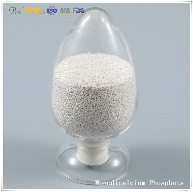 Catégorie d'alimentation MDCP de granule de phosphate monodicalcique blanc CAS NO.7758-23-8