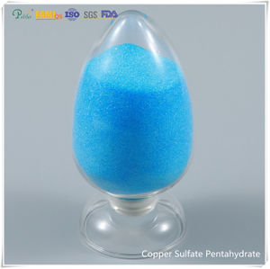 Cuivre sulfate pentahydrate cristal d'alimentation